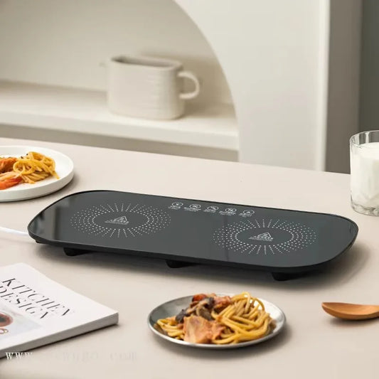 Hot-Hob | Multifunctional Electric Food Heating Glass Tray