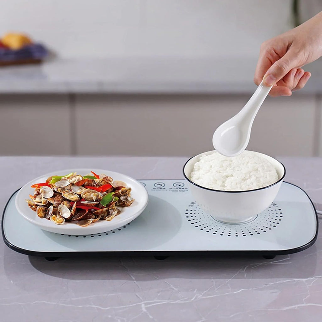 Hot-Hob | Multifunctional Electric Food Heating Glass Tray