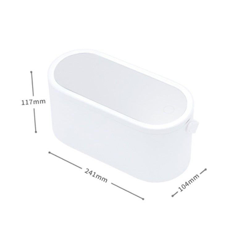 Portable Makeup Organizer with LED Light