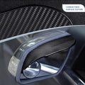 Eyebrow Rain Cover | Carbon Fiber Rearview Mirror Rain Cover