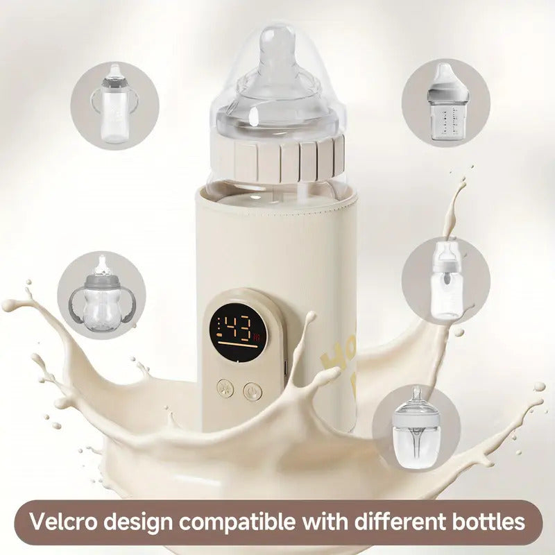 Portable 6 Heating Baby Bottle Warmer